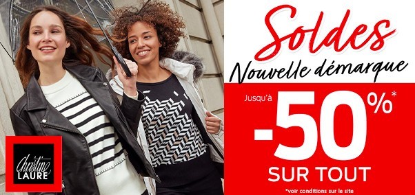 SOLDES Nouvelle d marque chez Christine Laure Centre commercial